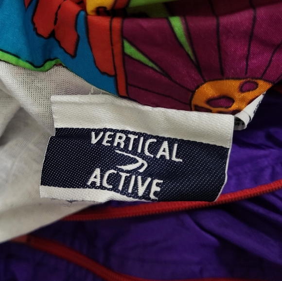 Vertical Active Purple Vintage Windbreaker Size XL(16) - Picture 11 of 12
